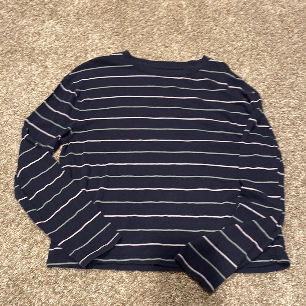 Striped Crop Top